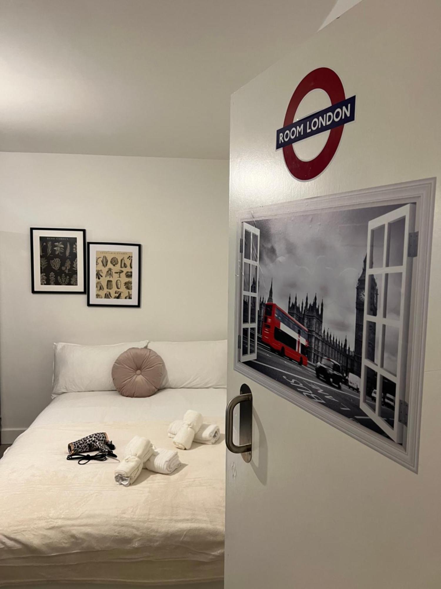 Lovely Double Rooms In Euston & Square In Central London Exterior foto